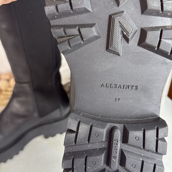 All Saints Women's Monica Knee High Boot Sz 7 NWOB - Picture 12 of 14